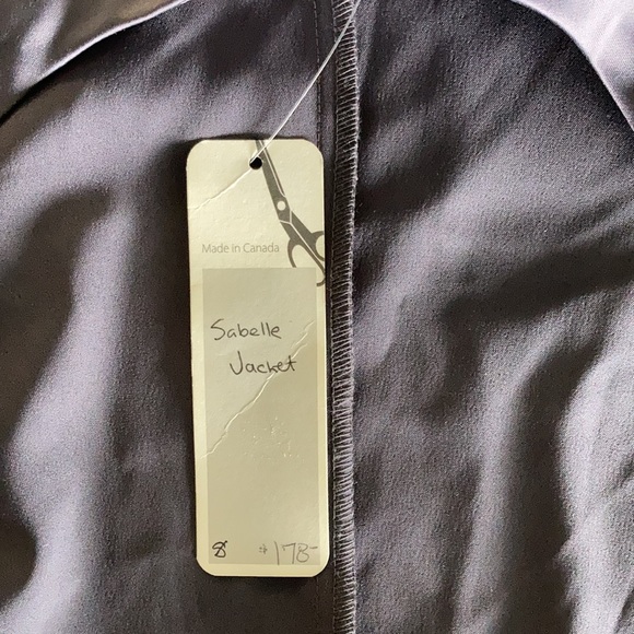 NWT Narcissist grey wrap jacket - Picture 9 of 10